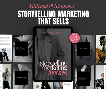 Storytelling  Marketing That Sells eBook